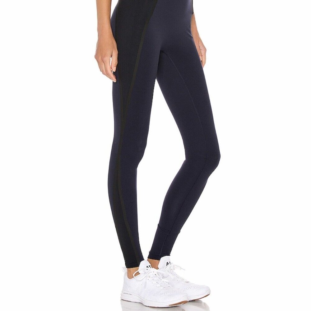 NWT Spanx Women's Mesh Contour Leggings Lapis Night 50082R Sz XL